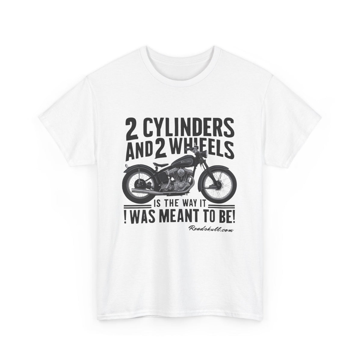 2 Cylinders Unisex Heavy Cotton Tee