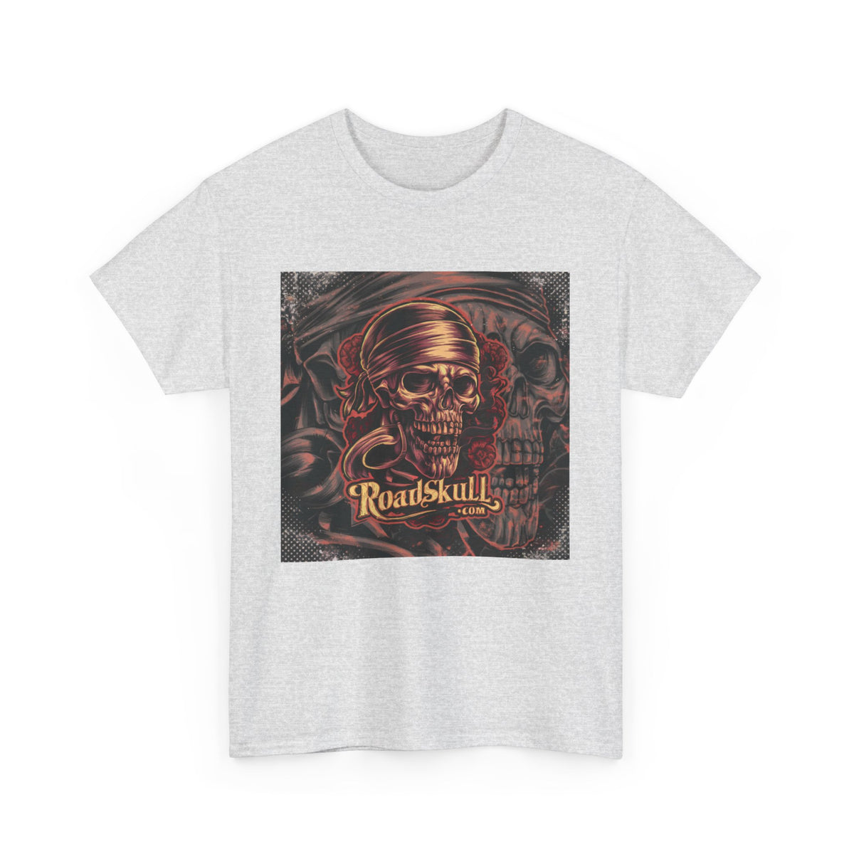 Road Skull Unisex Heavy Cotton Tee