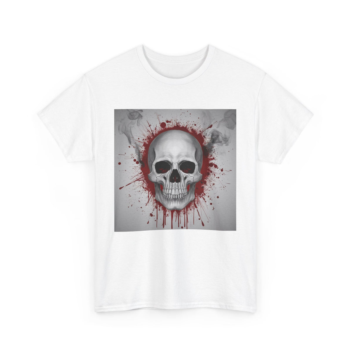 Road Skull Unisex Heavy Cotton Tee