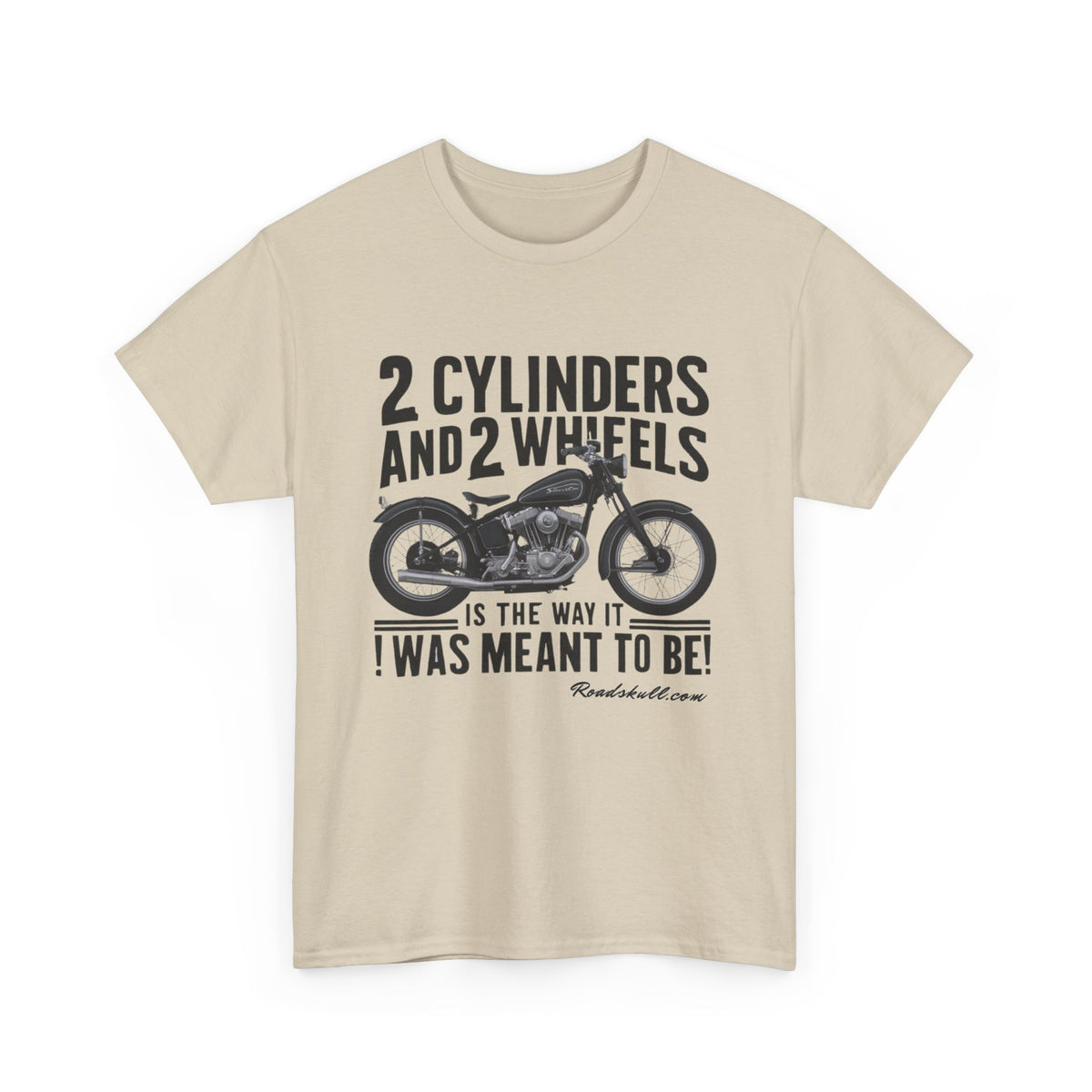 2 Cylinders Unisex Heavy Cotton Tee