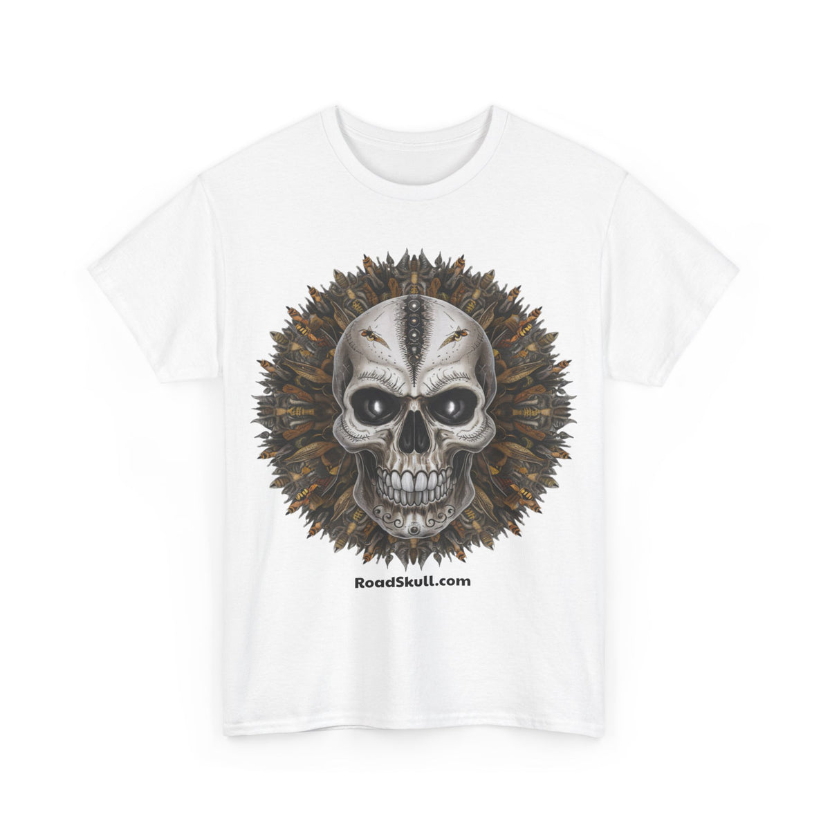 RoadSkull Stinger Skull - Unisex Heavy Cotton Tee