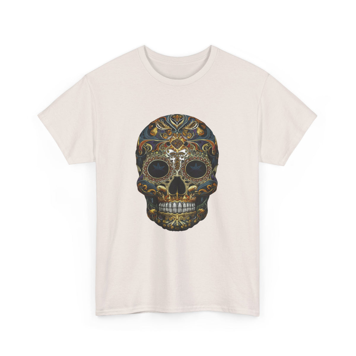 Road Skull Unisex Heavy Cotton Tee