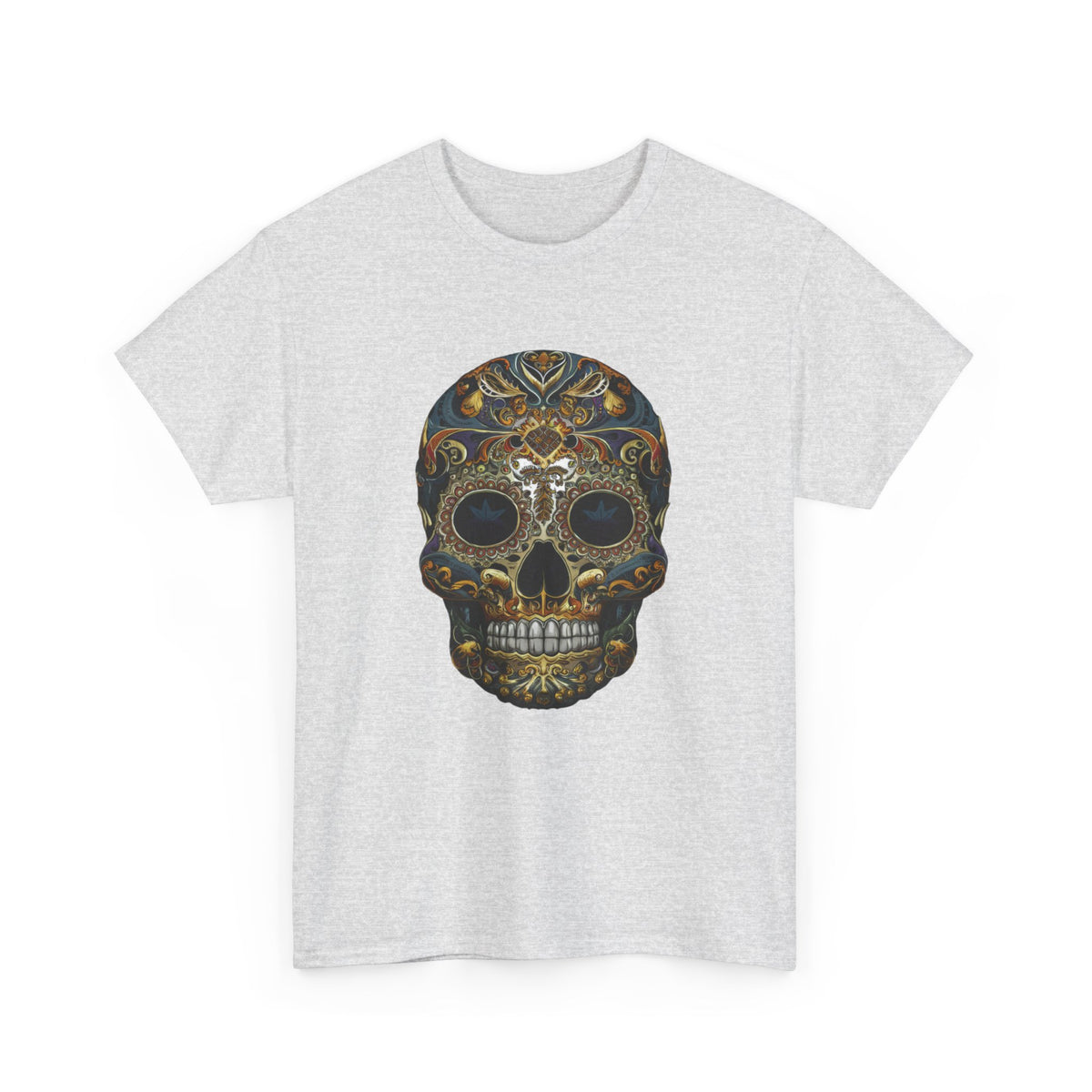 Road Skull Unisex Heavy Cotton Tee