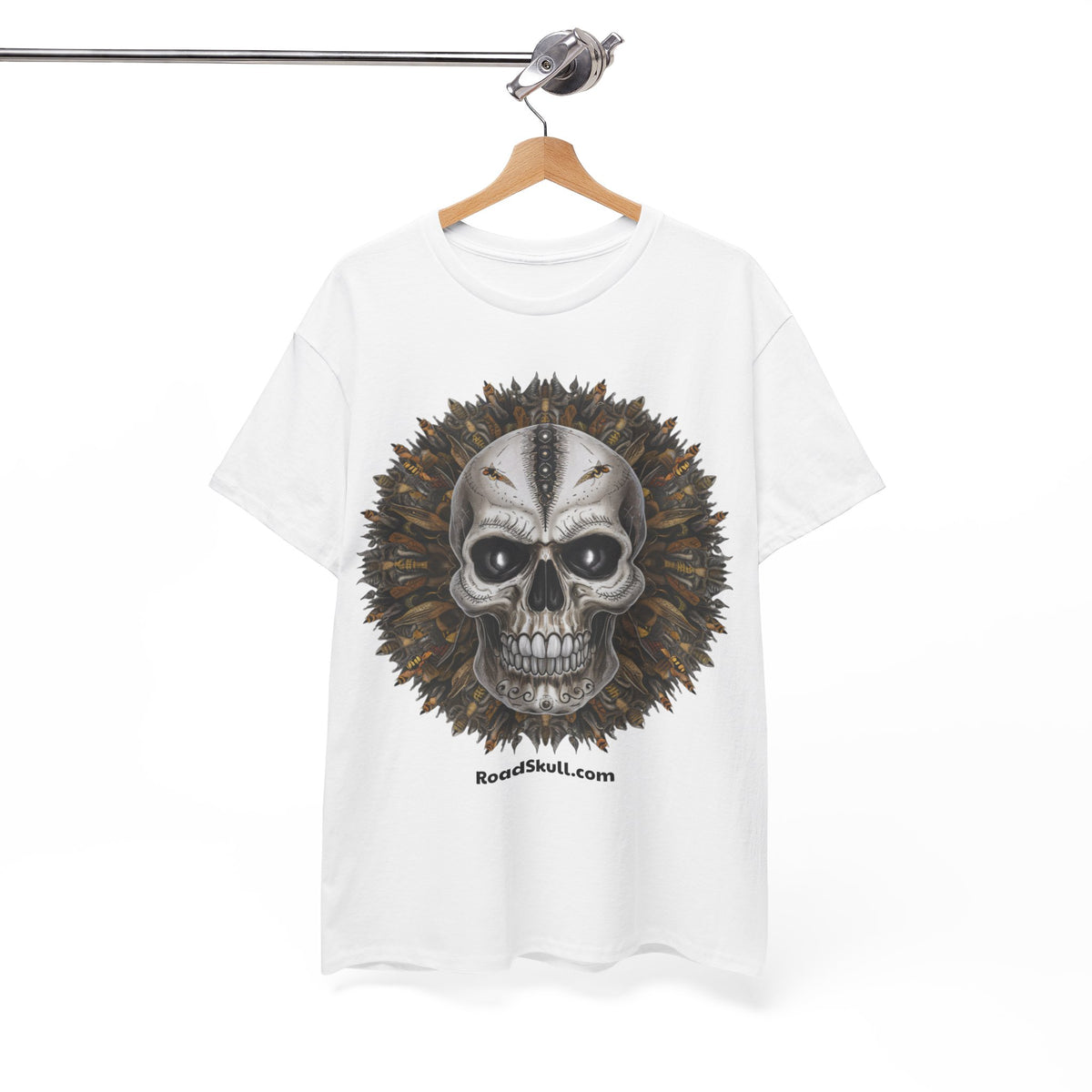 RoadSkull Stinger Skull - Unisex Heavy Cotton Tee