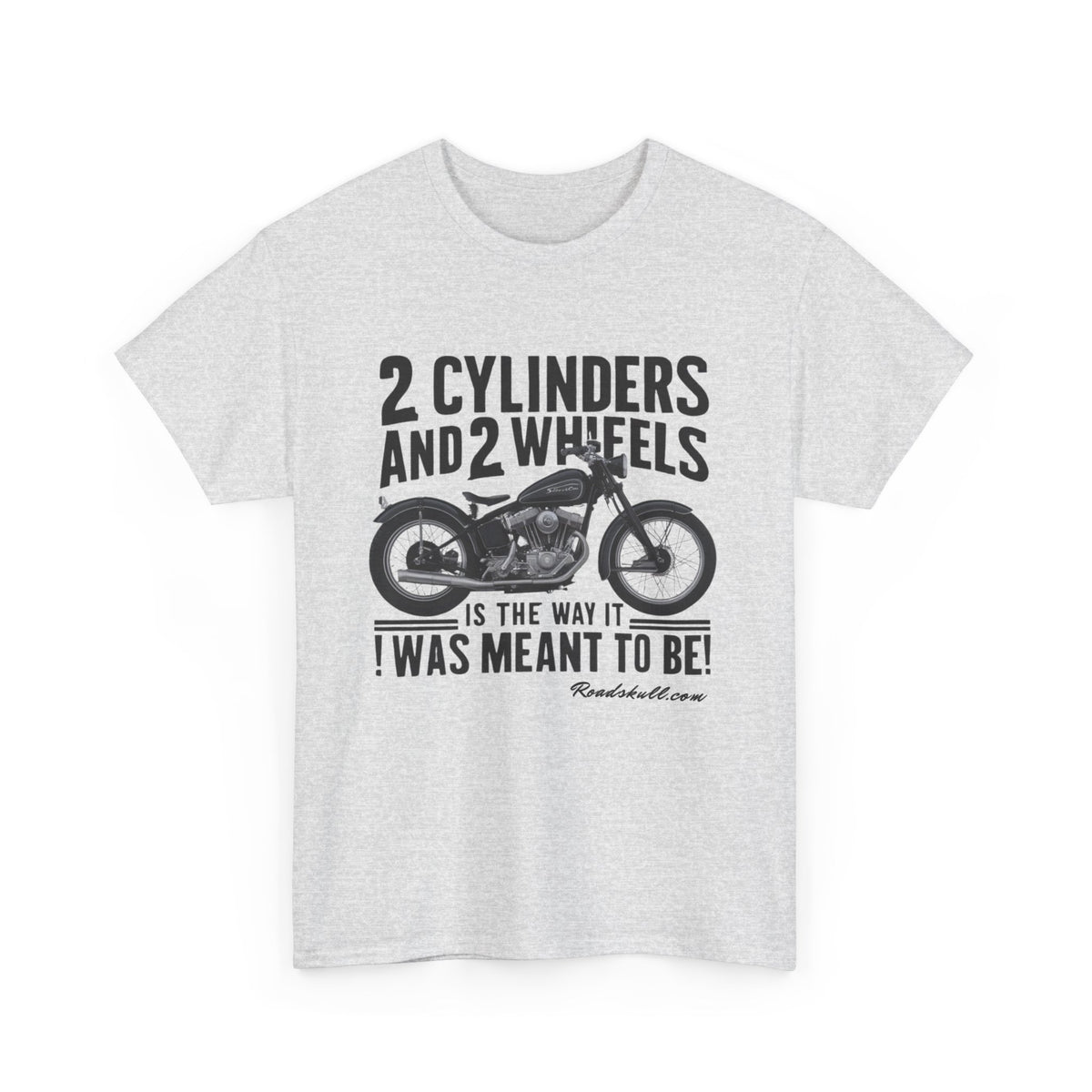 2 Cylinders Unisex Heavy Cotton Tee