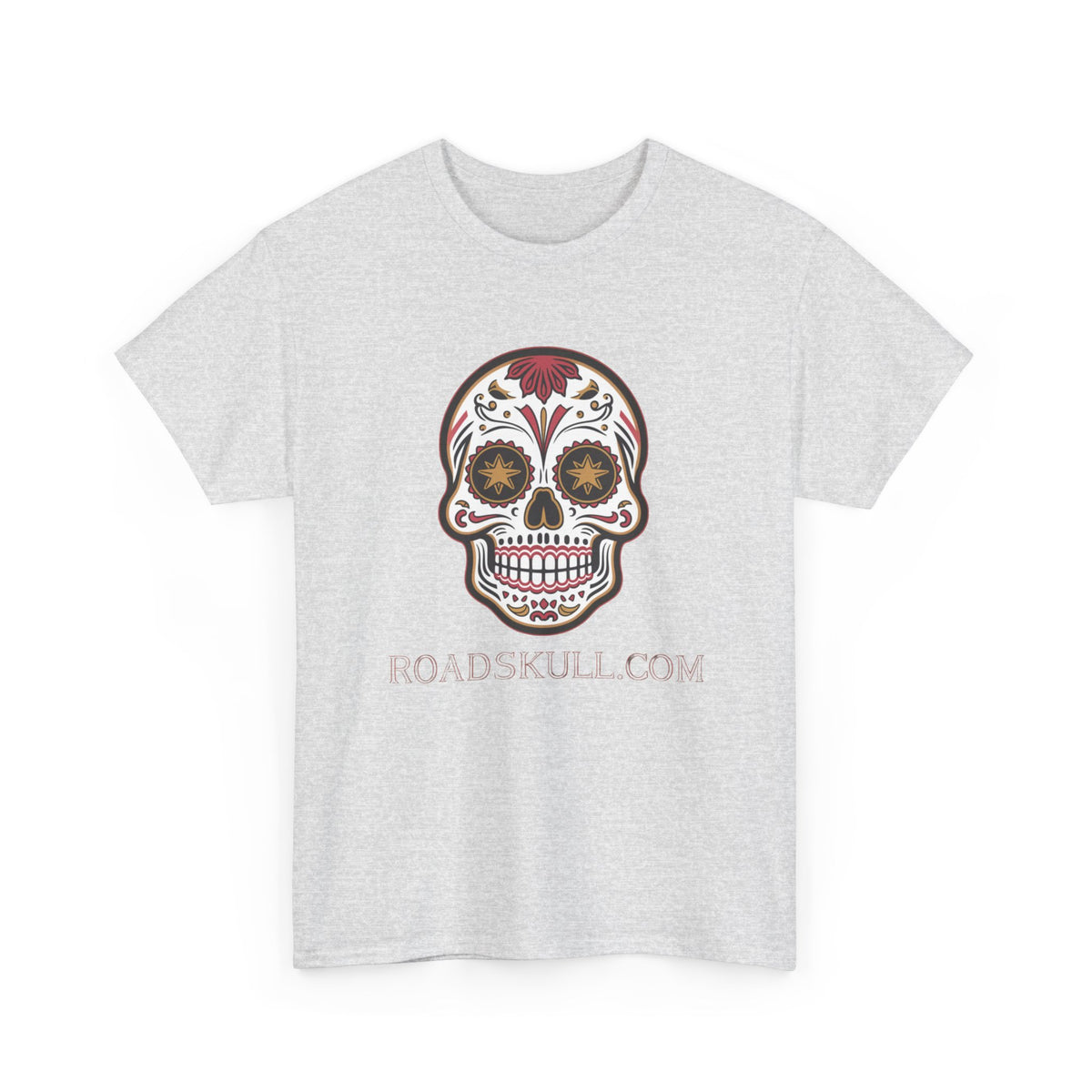 Road Skull Unisex Heavy Cotton Tee