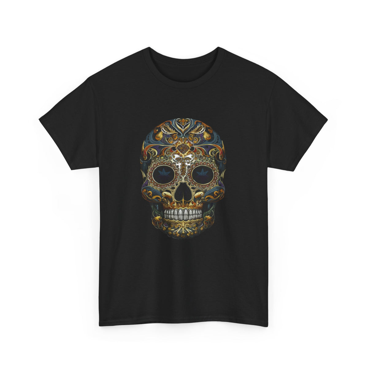 Road Skull Unisex Heavy Cotton Tee