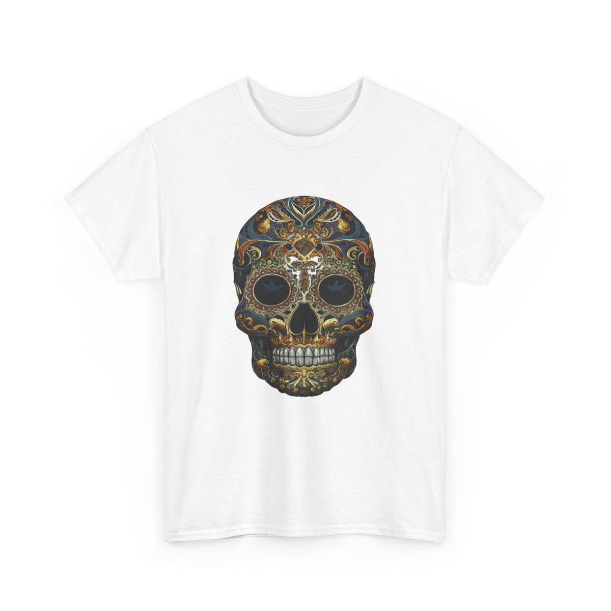 Road Skull Unisex Heavy Cotton Tee