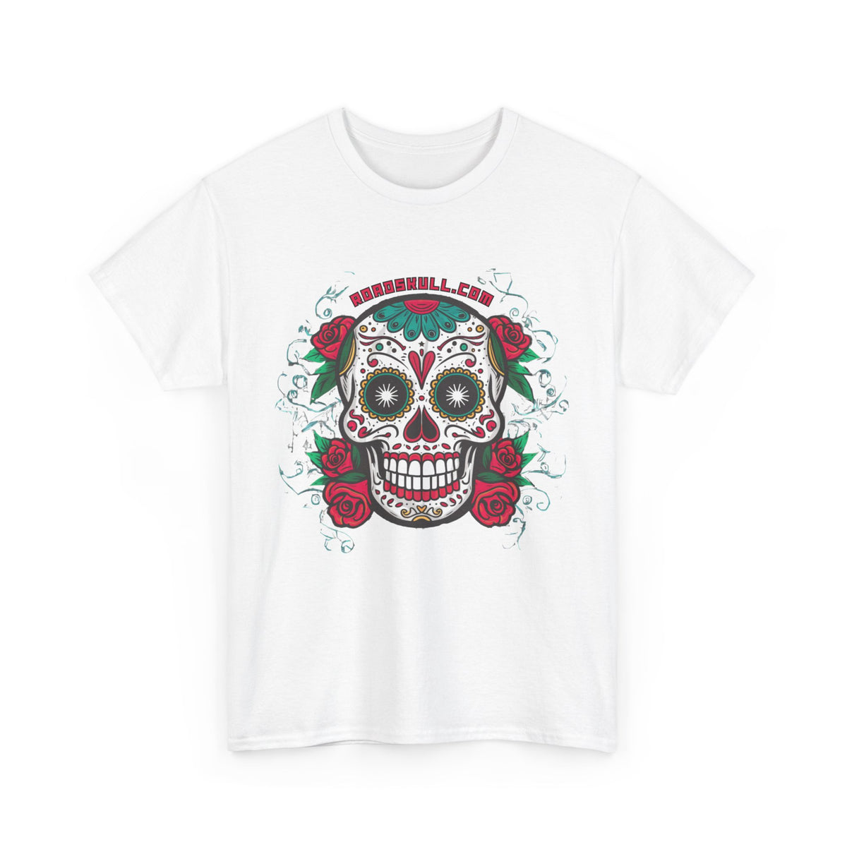 Road Skull Unisex Heavy Cotton Tee