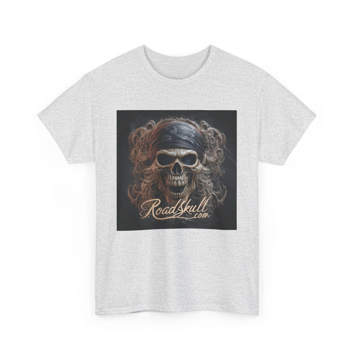 Road Skull Unisex Heavy Cotton Tee