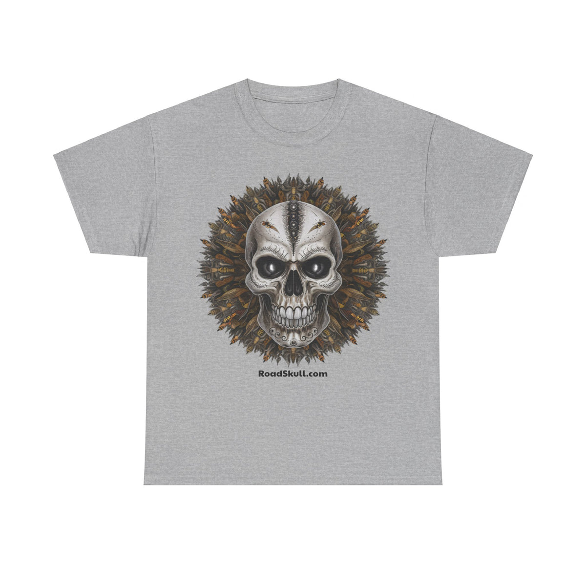 RoadSkull Stinger Skull - Unisex Heavy Cotton Tee