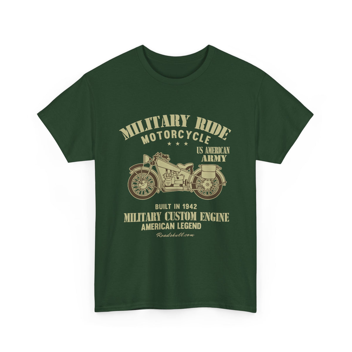 Military Ride Unisex Heavy Cotton Tee