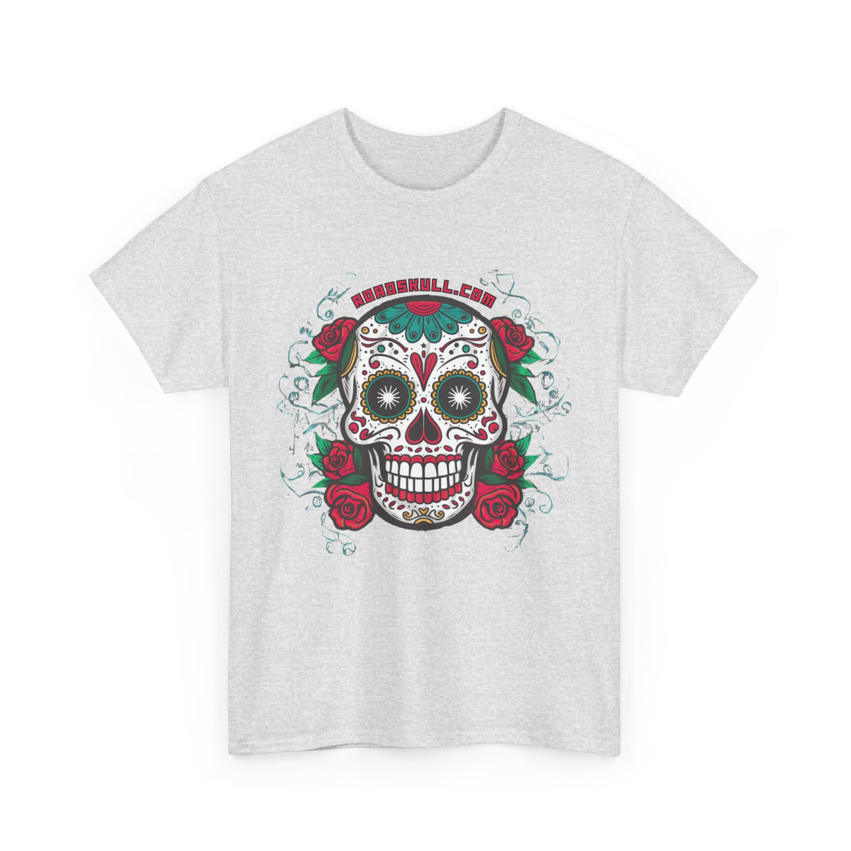 Road Skull Unisex Heavy Cotton Tee