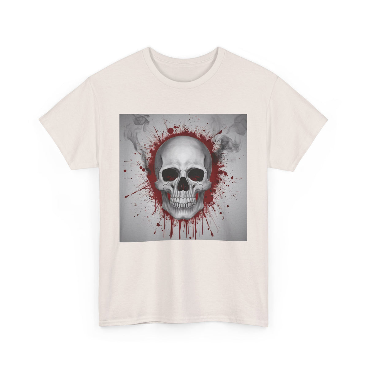 Road Skull Unisex Heavy Cotton Tee