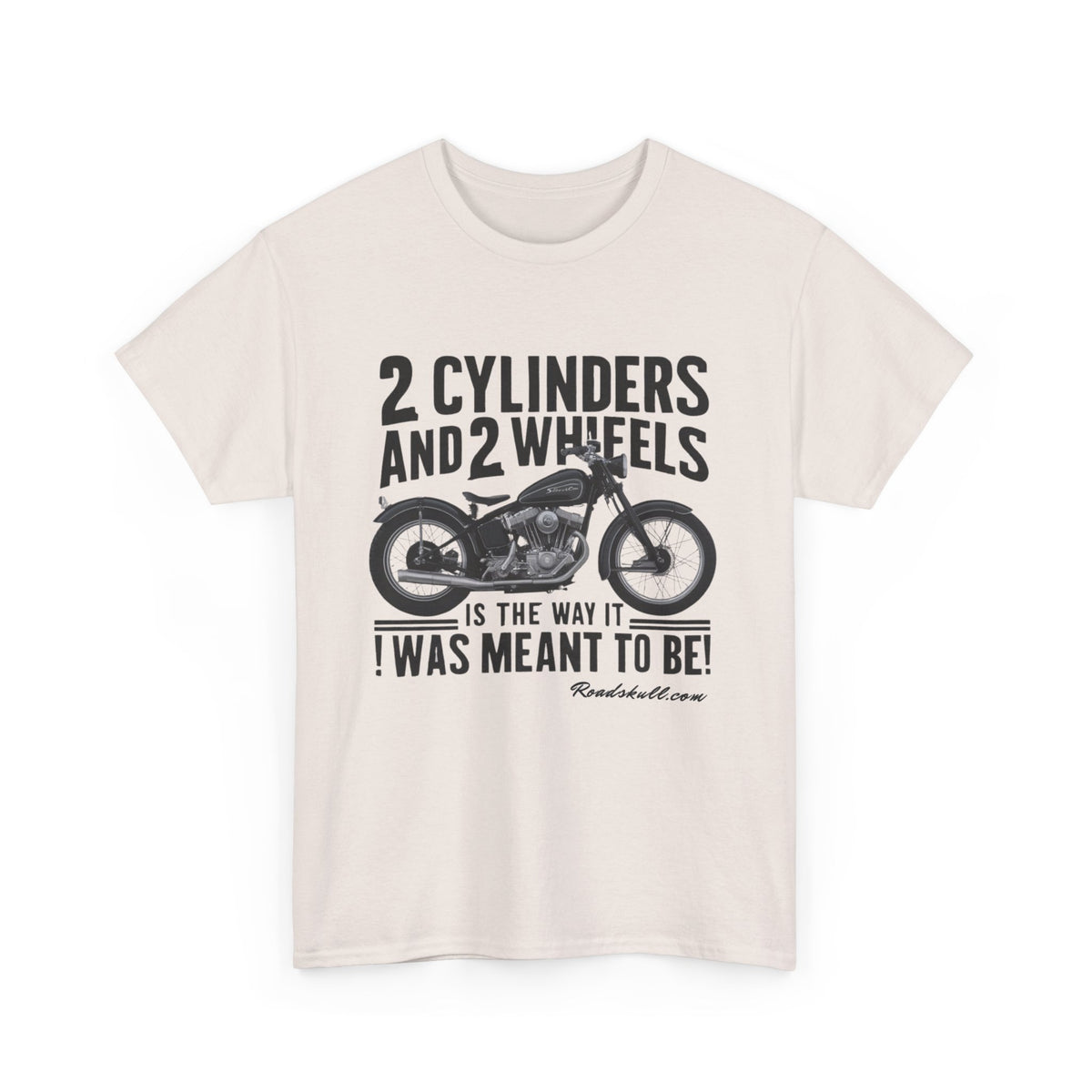 2 Cylinders Unisex Heavy Cotton Tee