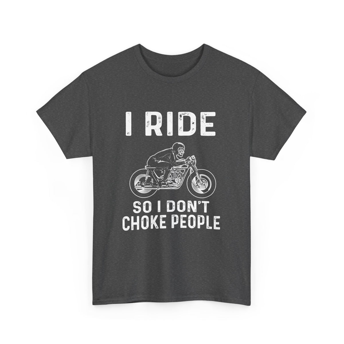 I Ride Unisex Heavy Cotton Tee