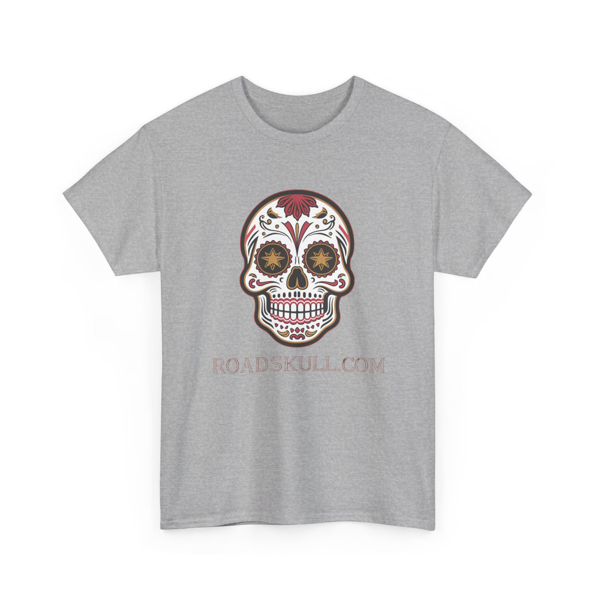 Road Skull Unisex Heavy Cotton Tee