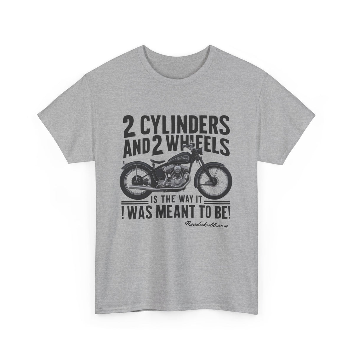 2 Cylinders Unisex Heavy Cotton Tee