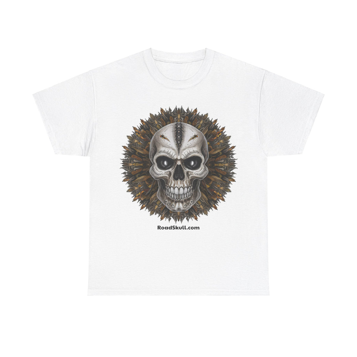 RoadSkull Stinger Skull - Unisex Heavy Cotton Tee