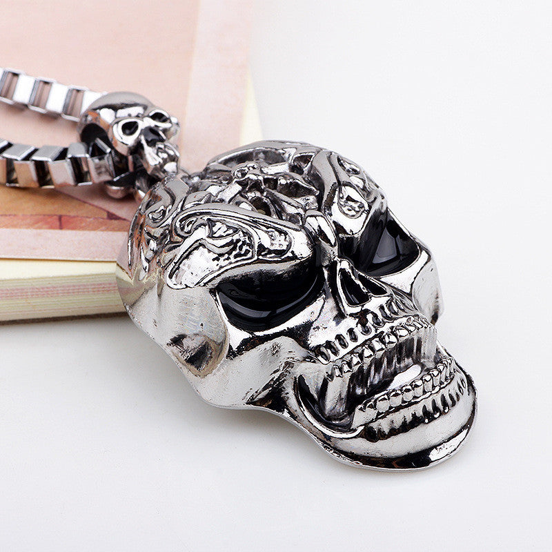 Demon Punk Skull Pendant