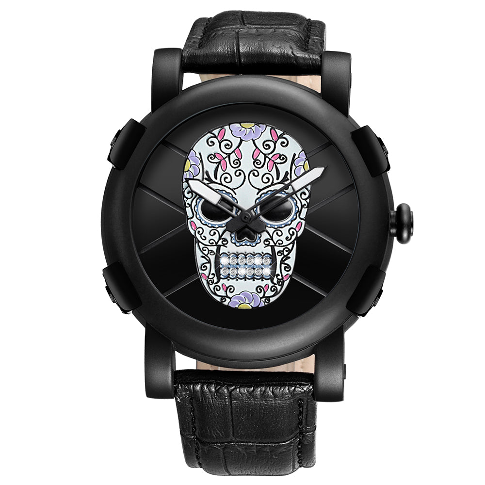 Pirate Skeleton Skull Quartz Watch