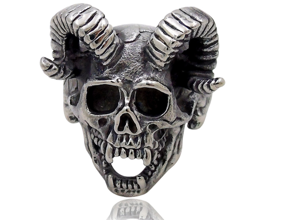 Devil Skull Ring