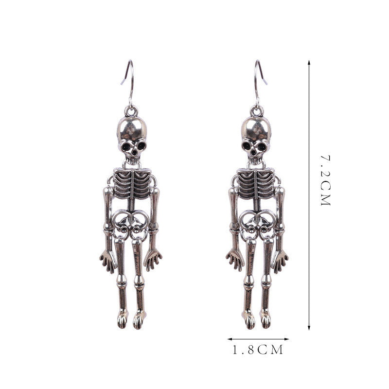 Skull Exaggerated Earring