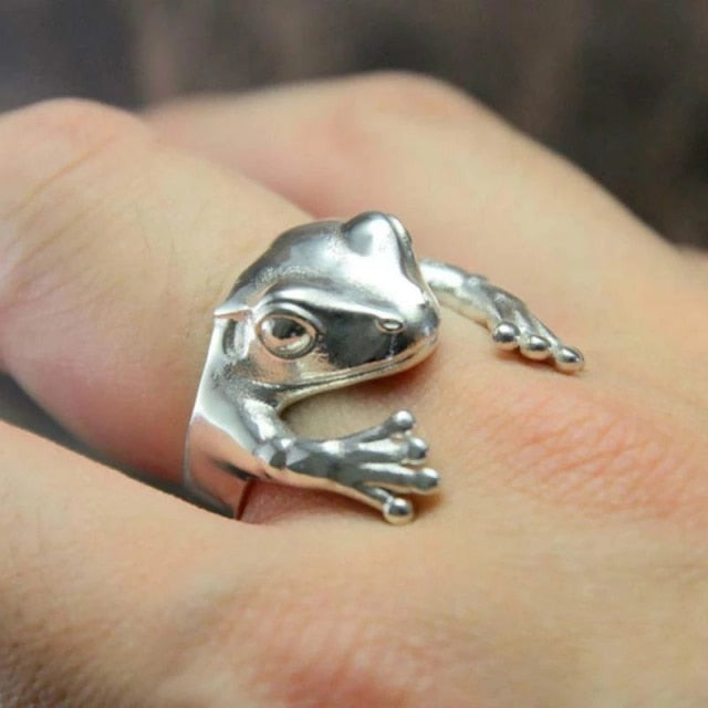 1pcs Titanium Steel Eagle Dragon Claw Halloween Skull Ring Hot Selling Men&#39;s Domineering Opening Rock Animal Jewelry