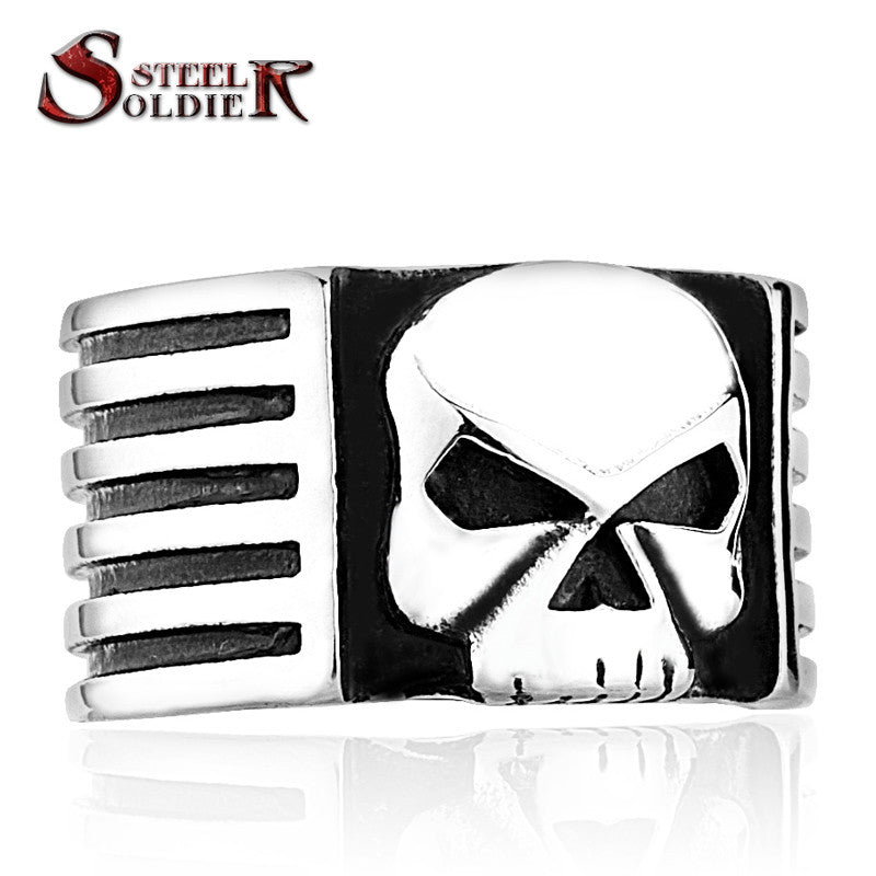 Steel Soldier Men Ring